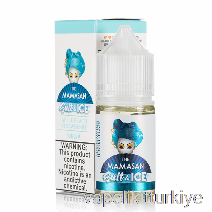 Vape Türkiye Ice Asap Salt - The Mamasan E-likit - 30ml 50mg
